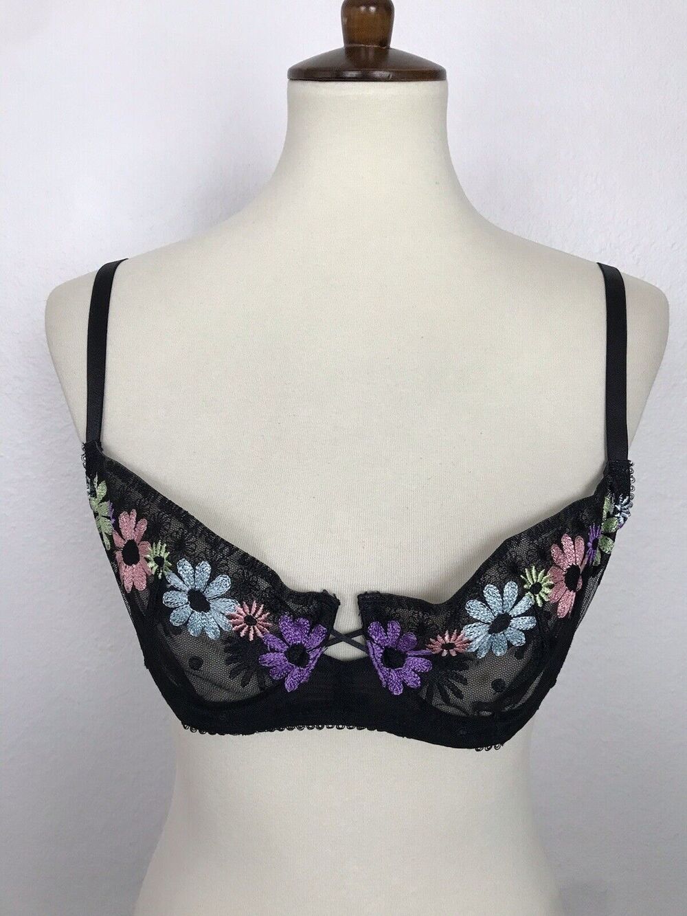 Savage x Fenty Lingerie Free Spirit Floral Embroidered Bra
